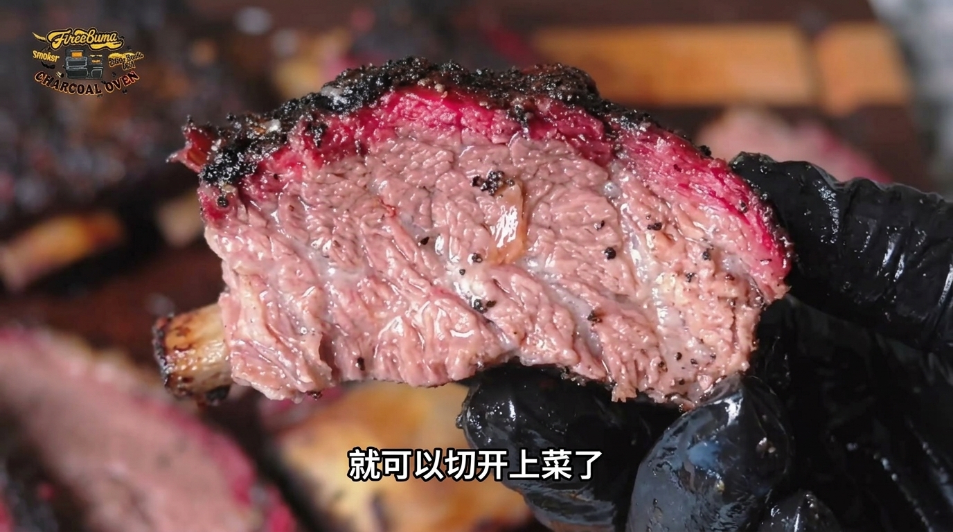 Côtes de Bœuf Fumées Façon Texas (Dino Ribs)