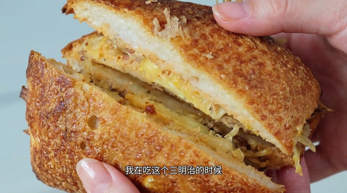 L'Ultime Sandwich au Porc Effiloché et Choucroute