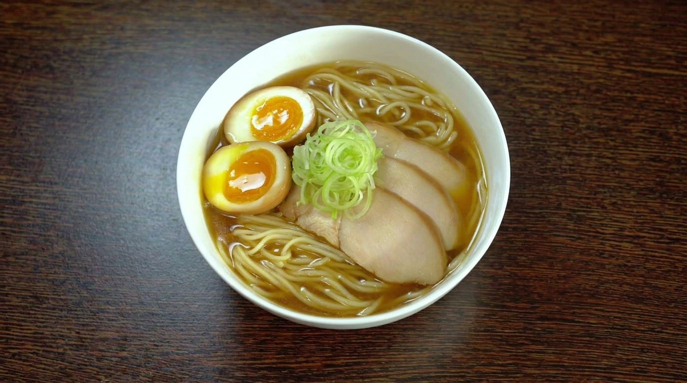 Ramen Shoyu au Bouillon de Poulet Clair