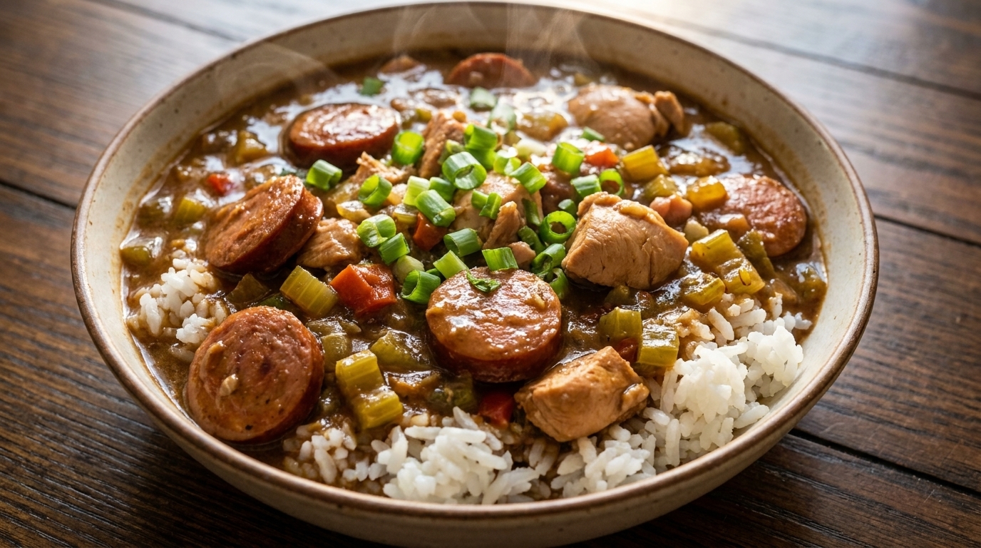 Gumbo Cajun Authentique de Louisiane