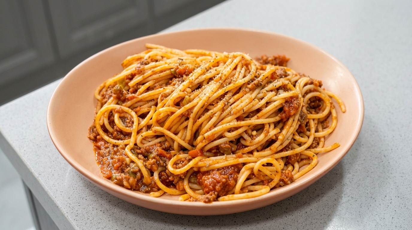 Spaghetti Bolognaise Maison : La Recette du Ragu de Bœuf et Porc