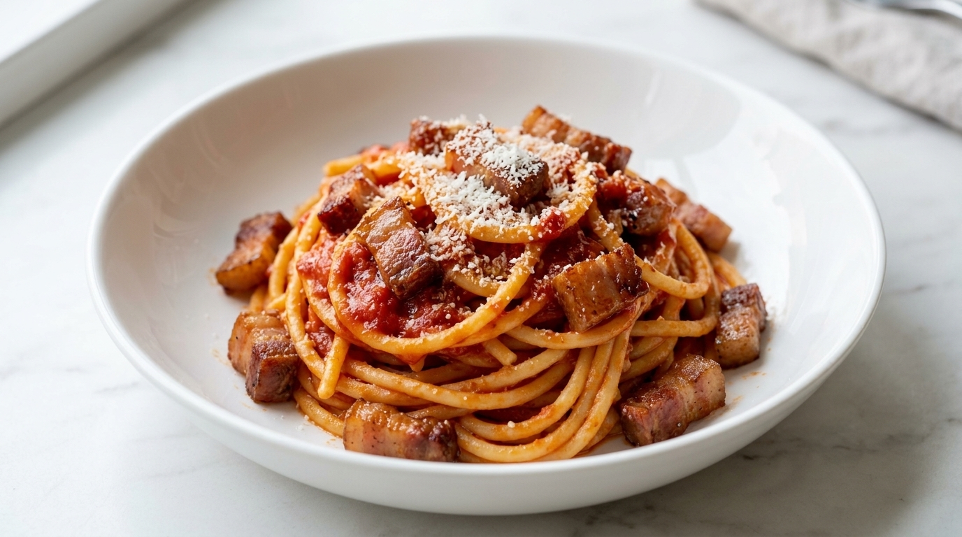 Pâtes à l'Amatriciana : La Recette Romaine Authentique