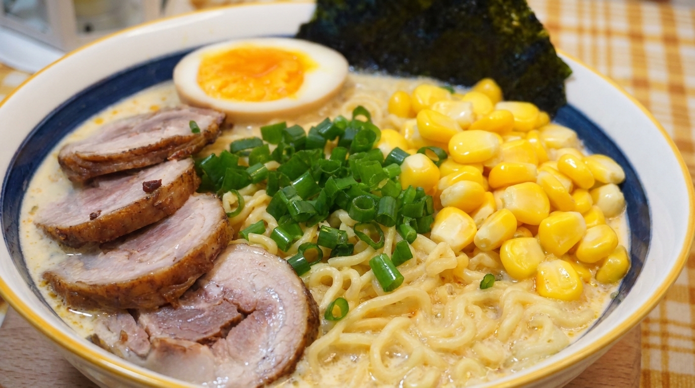 Ramen Tonkotsu Japonais : Bouillon Crémeux et Chashu Maison