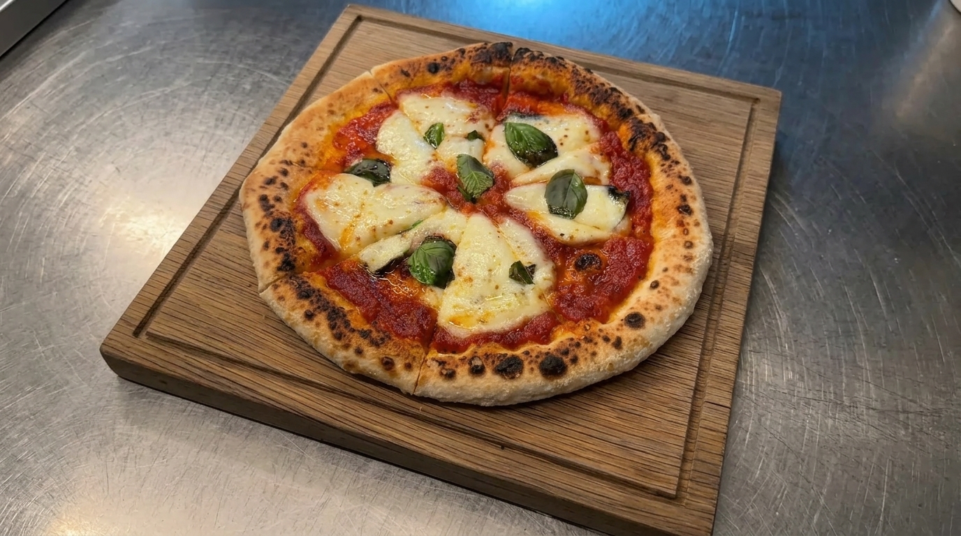 Pizza Margherita Classique à la Mozzarella di Bufala