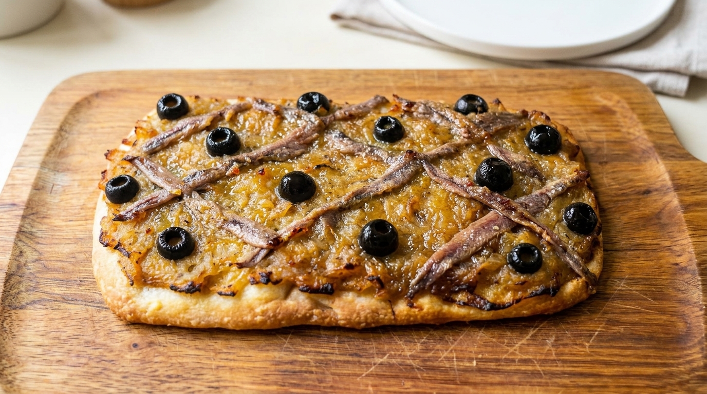 Pissaladière Authentique : La Tarte Niçoise aux Oignons et Anchois
