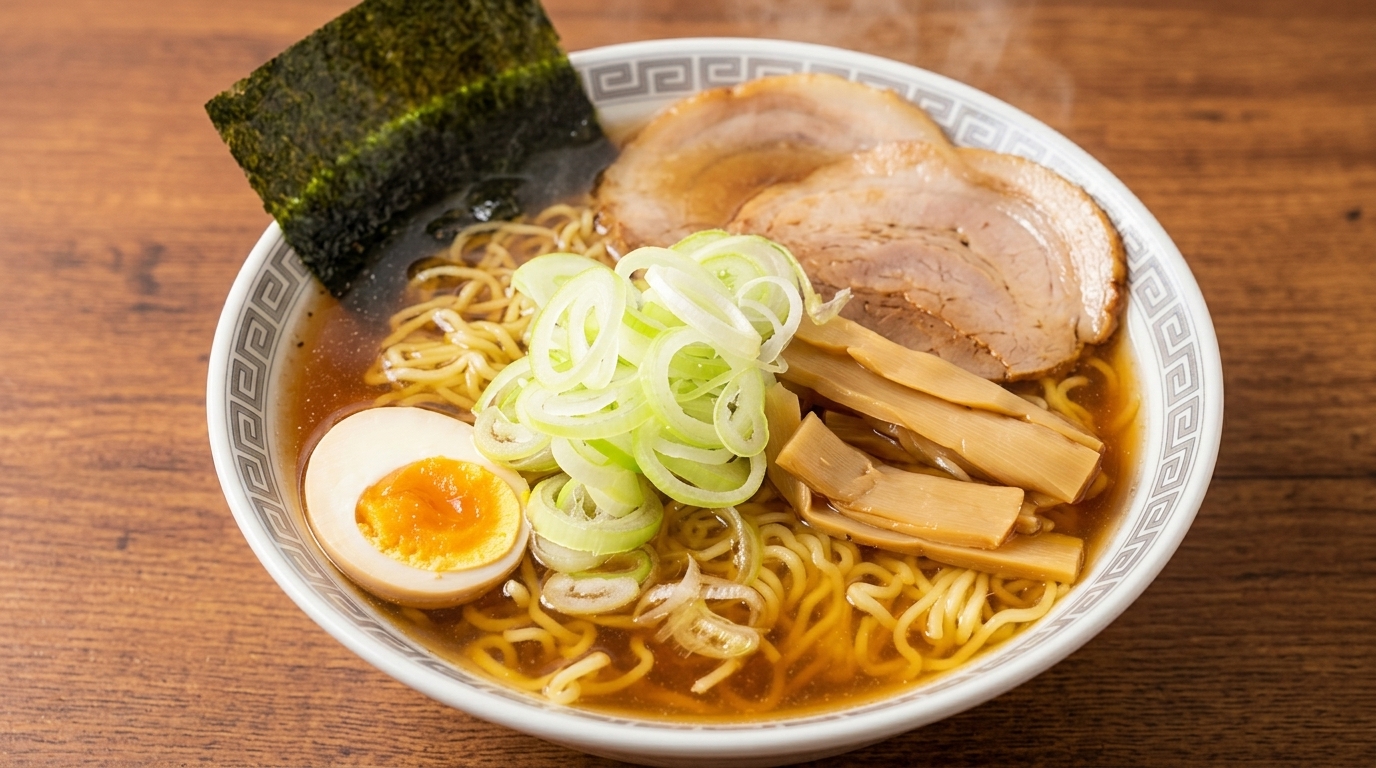 Ramen Shoyu Classique et son Chashu Maison