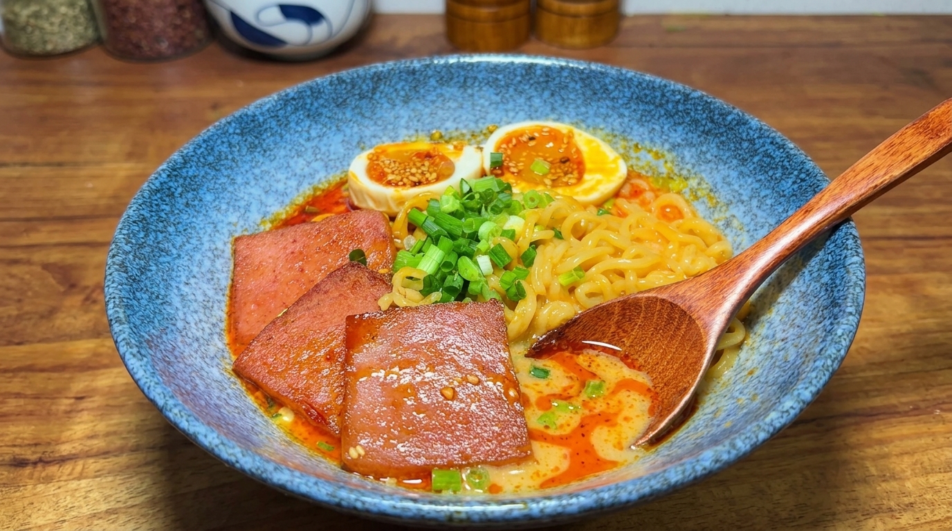 Ramen Tonkotsu Express en 15 Minutes (L'astuce Inratable)