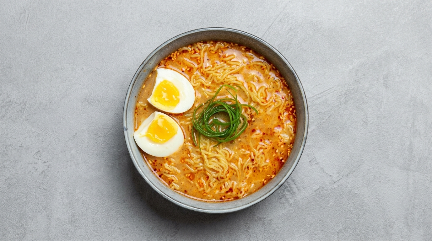 Ramen au miso épicé rapide et maison