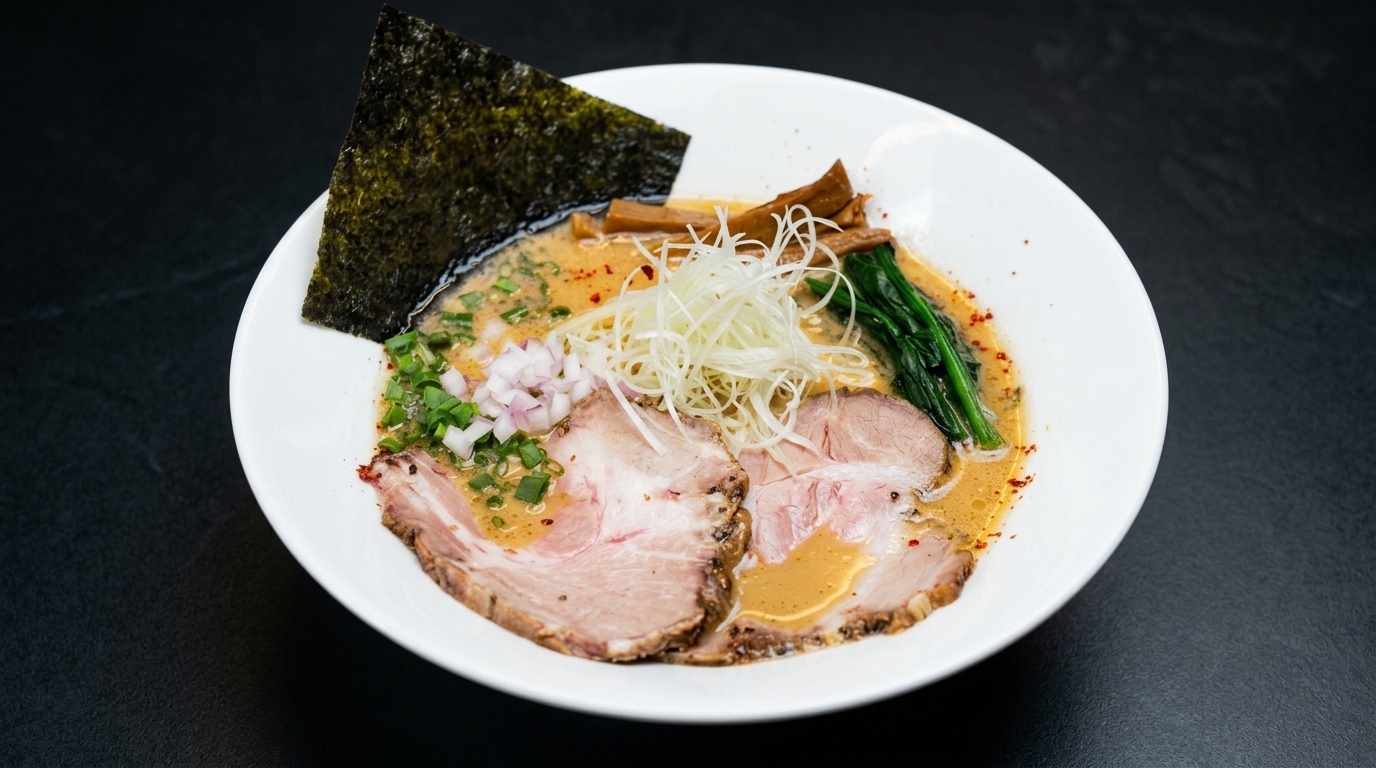 Ramen Miso Tonkotsu Riche (Style Crayon Shin-chan)