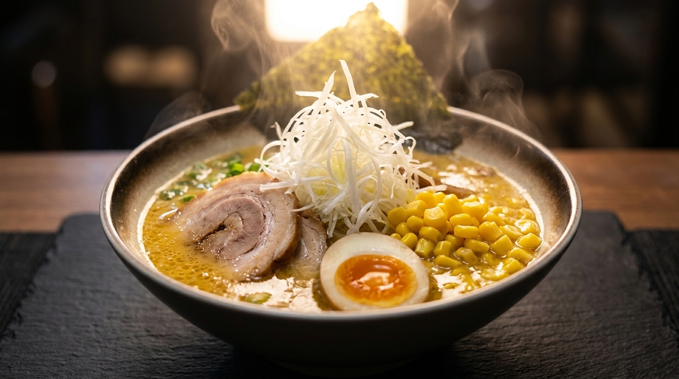 Ramen au Miso Authentique et son Porc Chashu Maison