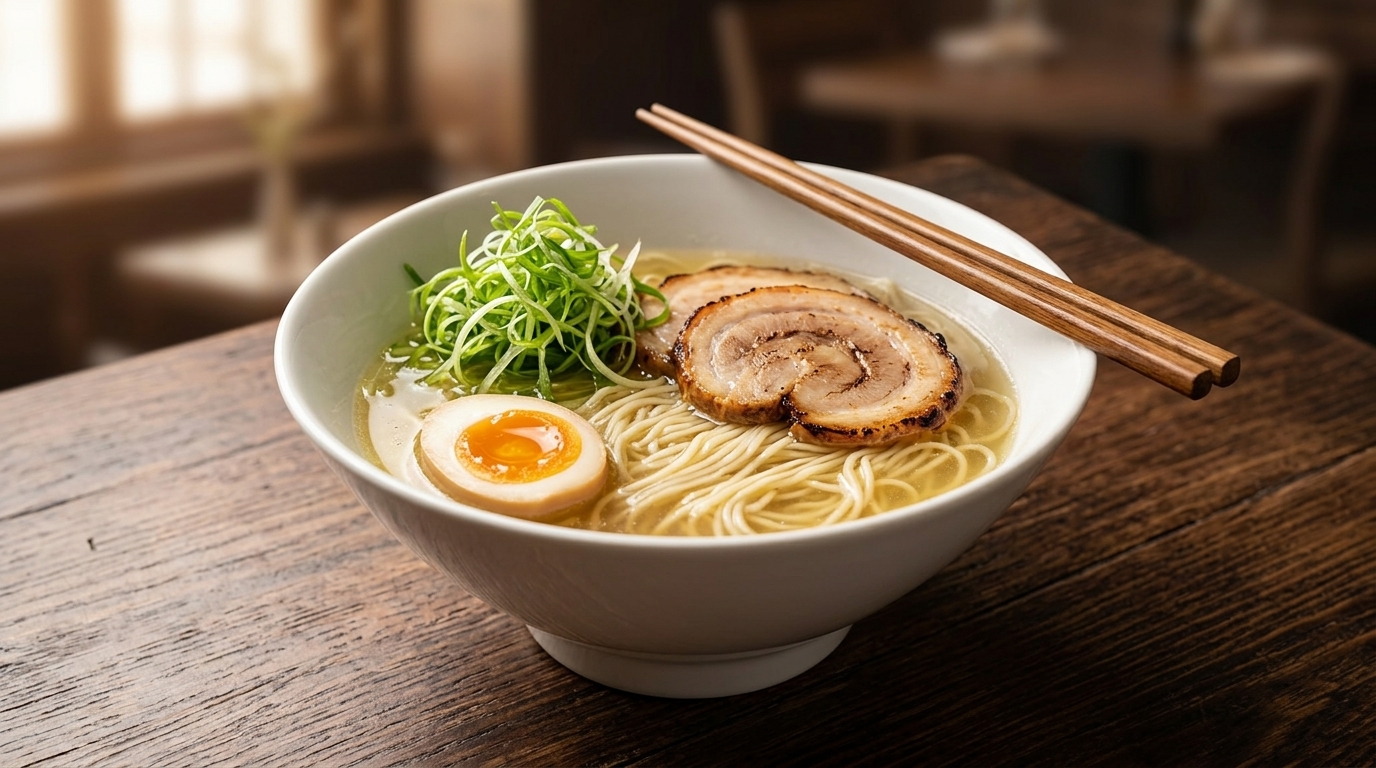 Shio Ramen façon Crayon Shin-chan (Ramen au sel)