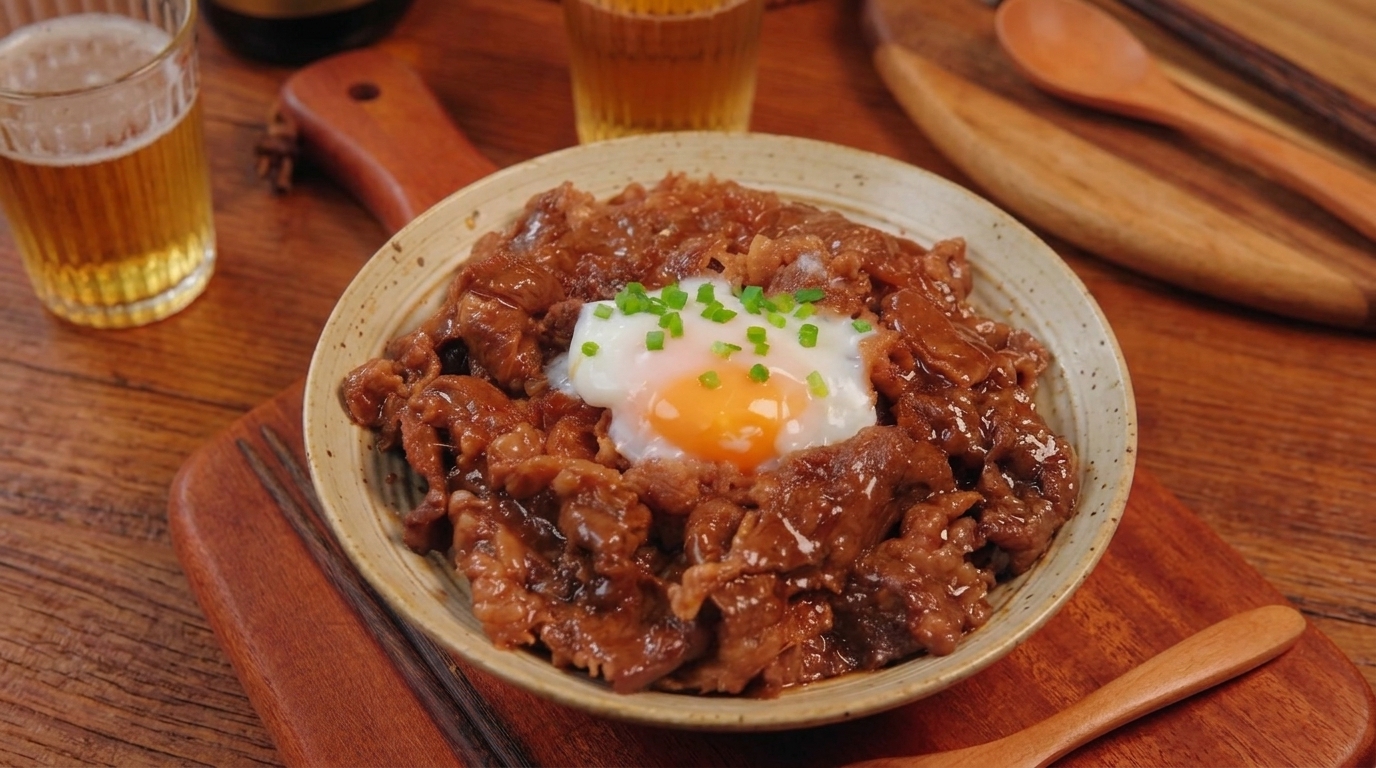 Gyudon authentique façon Yoshinoya (Bol de bœuf japonais)