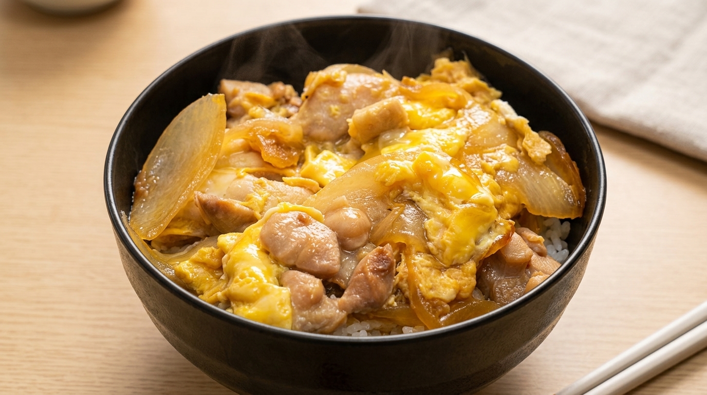 Oyakodon japonais classique (Bol de poulet et d'œuf)