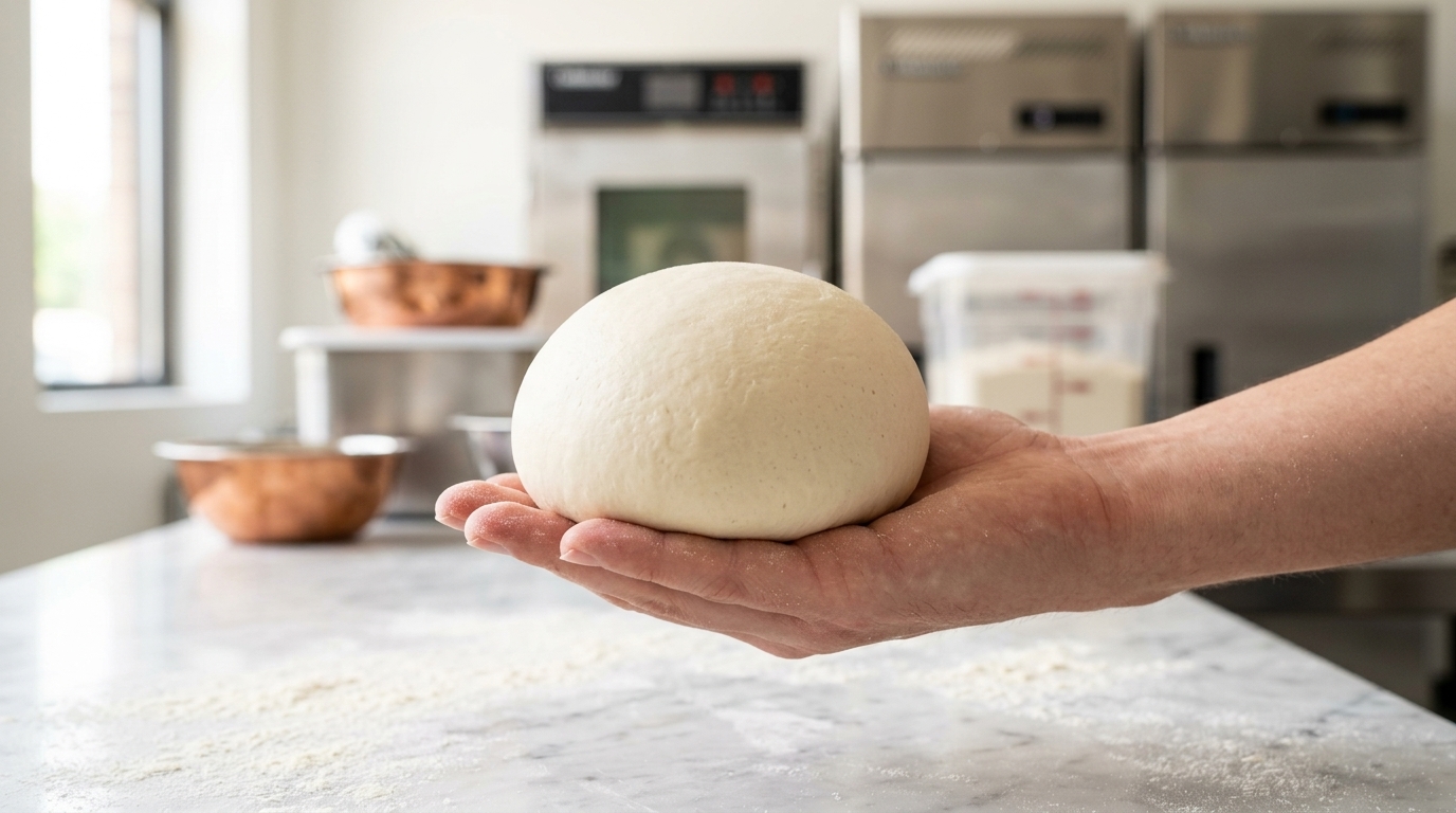 Authentique Pâte à Pizza Napolitaine (Fermentation Lente)
