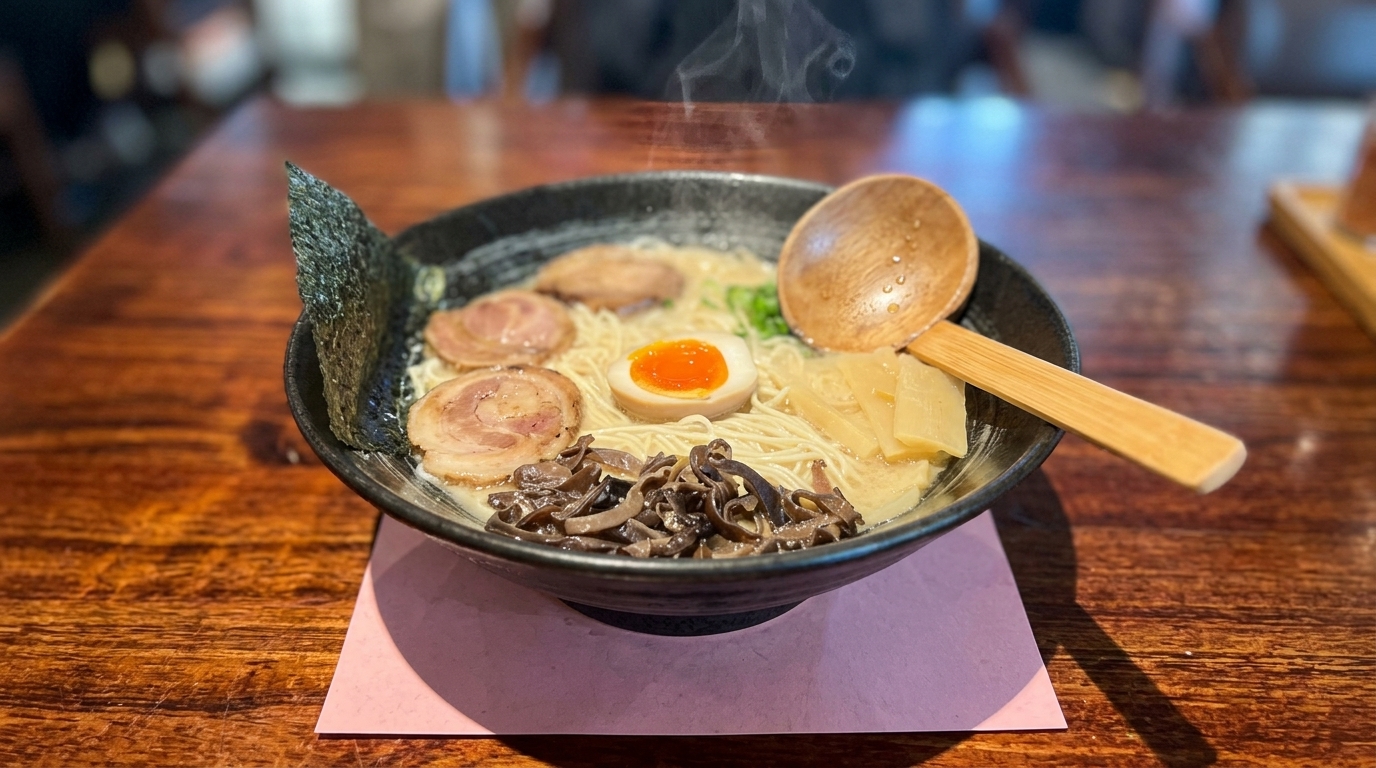 Bouillon Tonkotsu Authentique : Le Secret du Ramen de Hakata