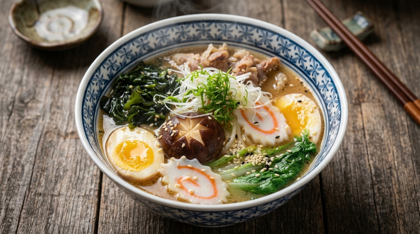 Recette de Ramen Authentique au Miso Japonais