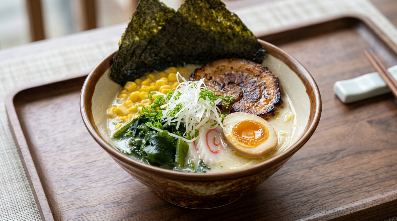 Ramen Yuzu Shio Rafraîchissant au Porc Chashu Saisi