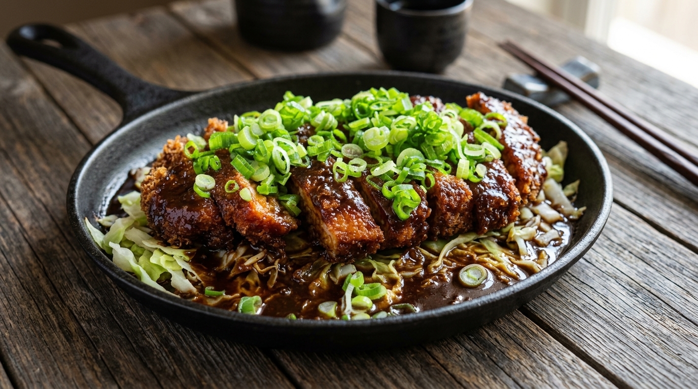 Miso Katsu Classique de Nagoya (Porc Pané au Miso)