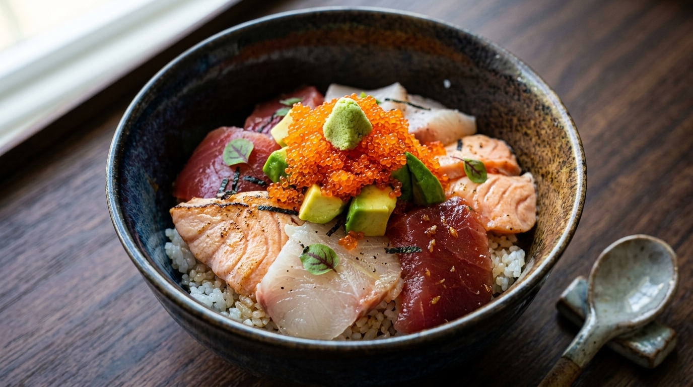 Kaisendon : Le Bol de Riz aux Fruits de Mer Japonais Comme au Restaurant