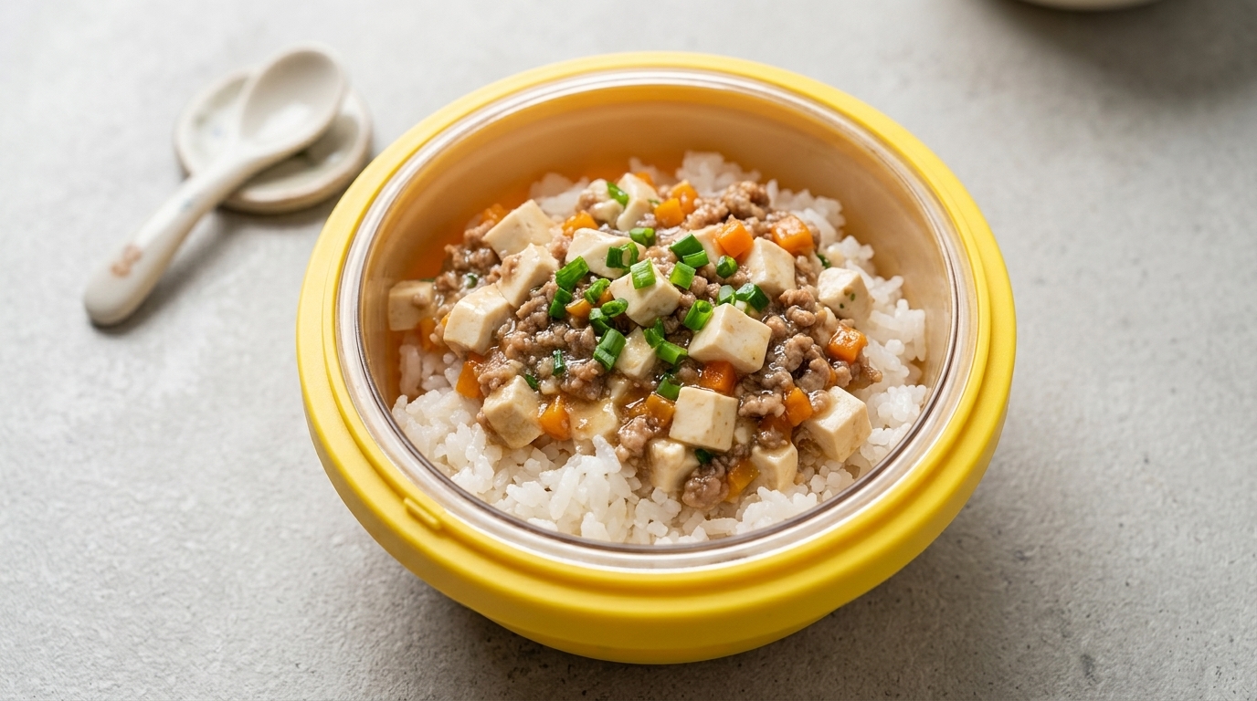 Ragoût tendre de bœuf et tofu pour tout-petits