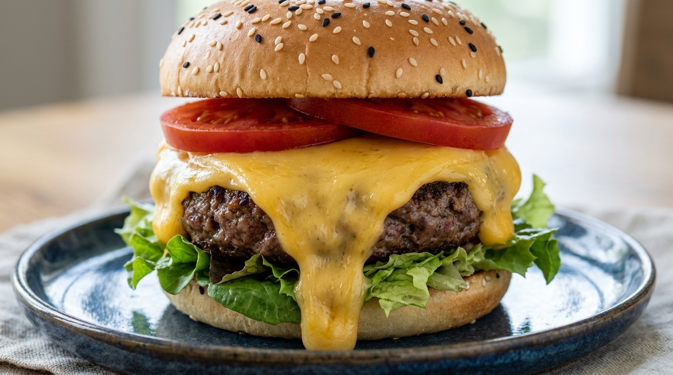 Le Cheeseburger Classique Maison