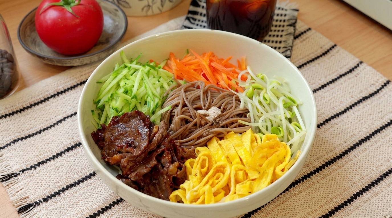Bol de Soba au Bœuf et Yuzu Ponzu