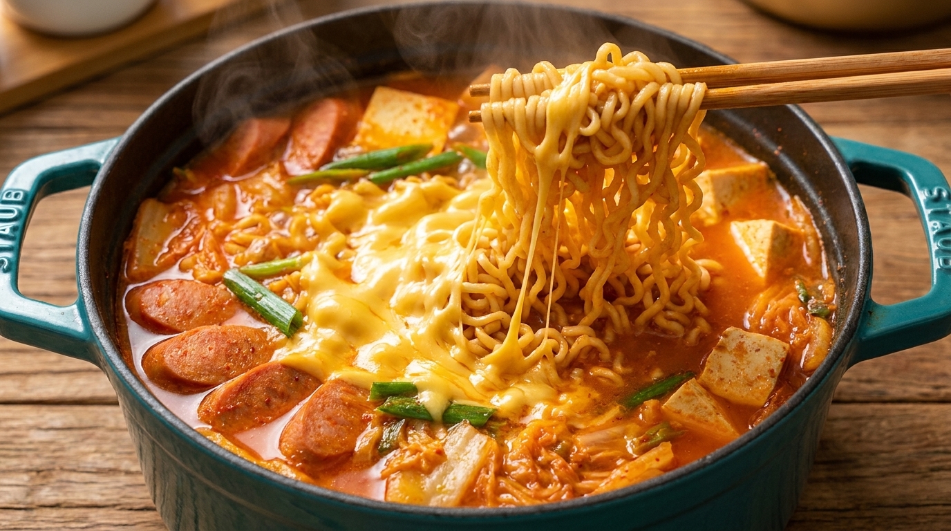 Budae Jjigae : Le ragoût de l'armée coréenne classique