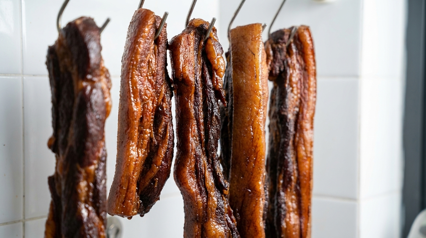 Poitrine de porc traditionnelle à la sauce soja (Jiangyou Rou)