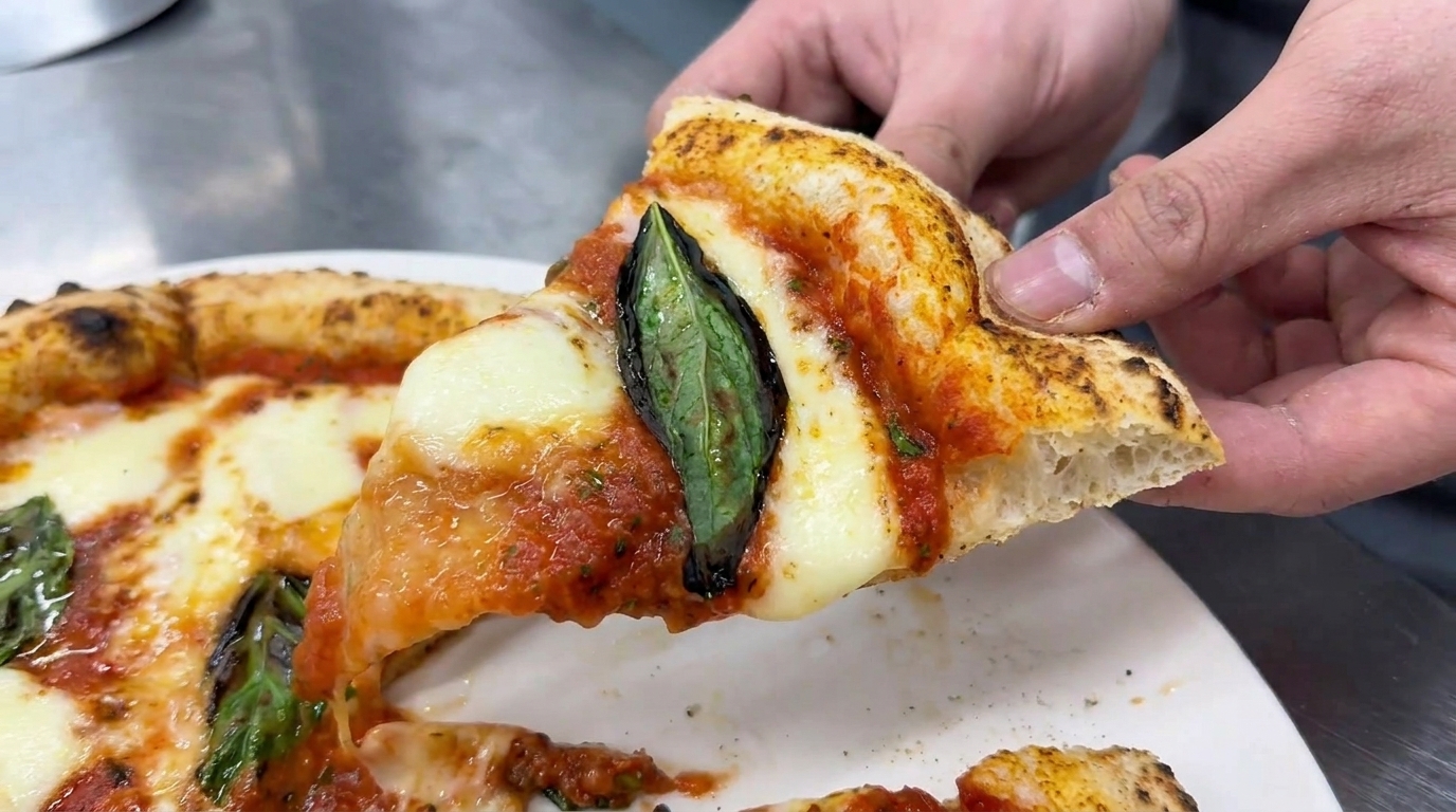 Pizza Margherita Napolitaine Authentique