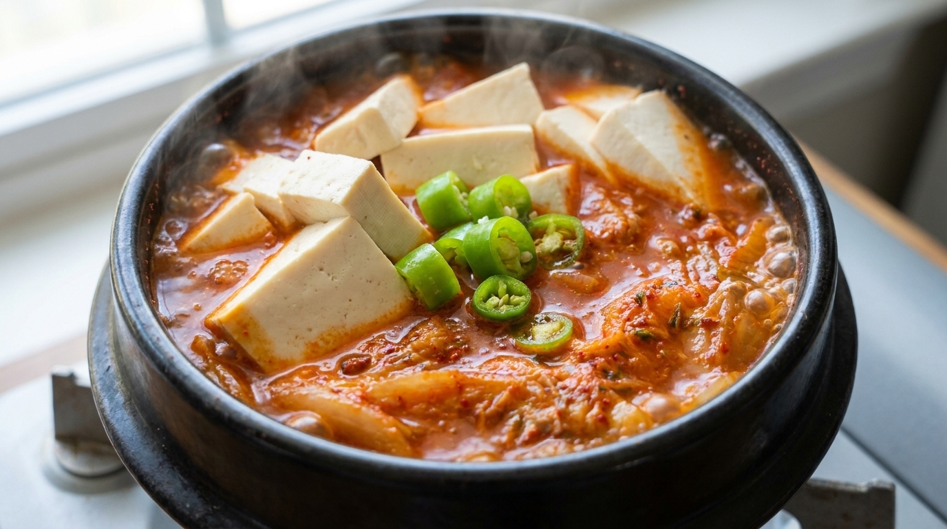 Ragoût de kimchi au thon (Chamchi Kimchi-jjigae)