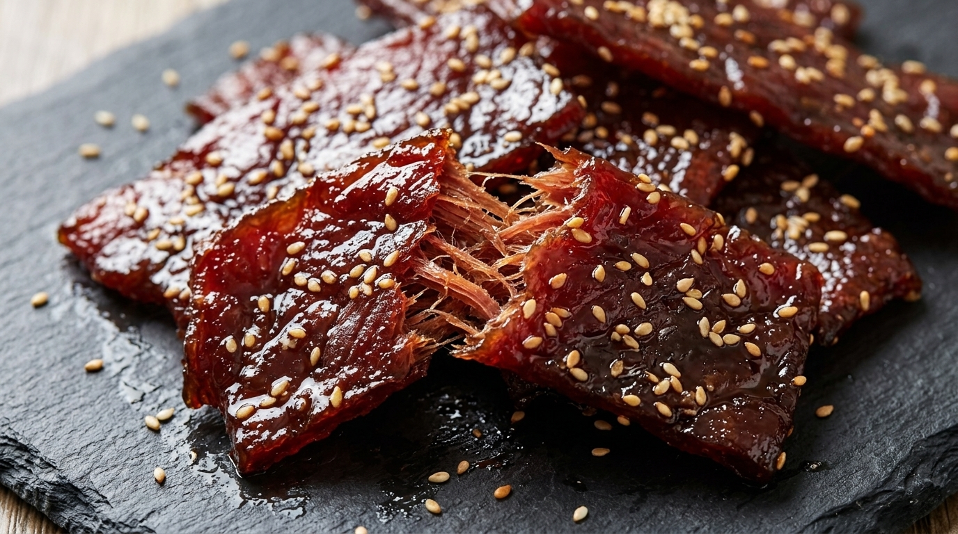 Jerky de Porc Séché et Effiloché à la Main (En-cas Maison)
