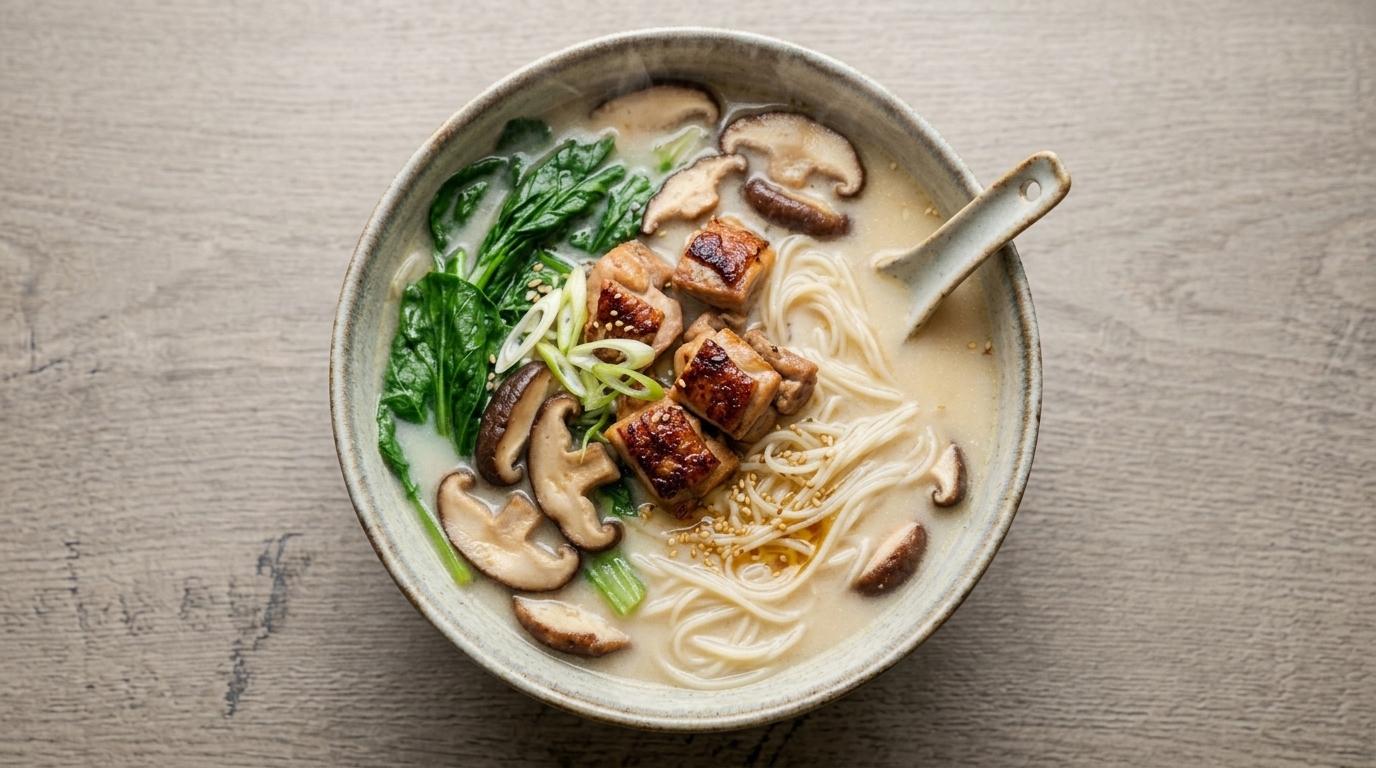 Soupe de nouilles au poulet façon Henan (Henan Jikuai Mian)