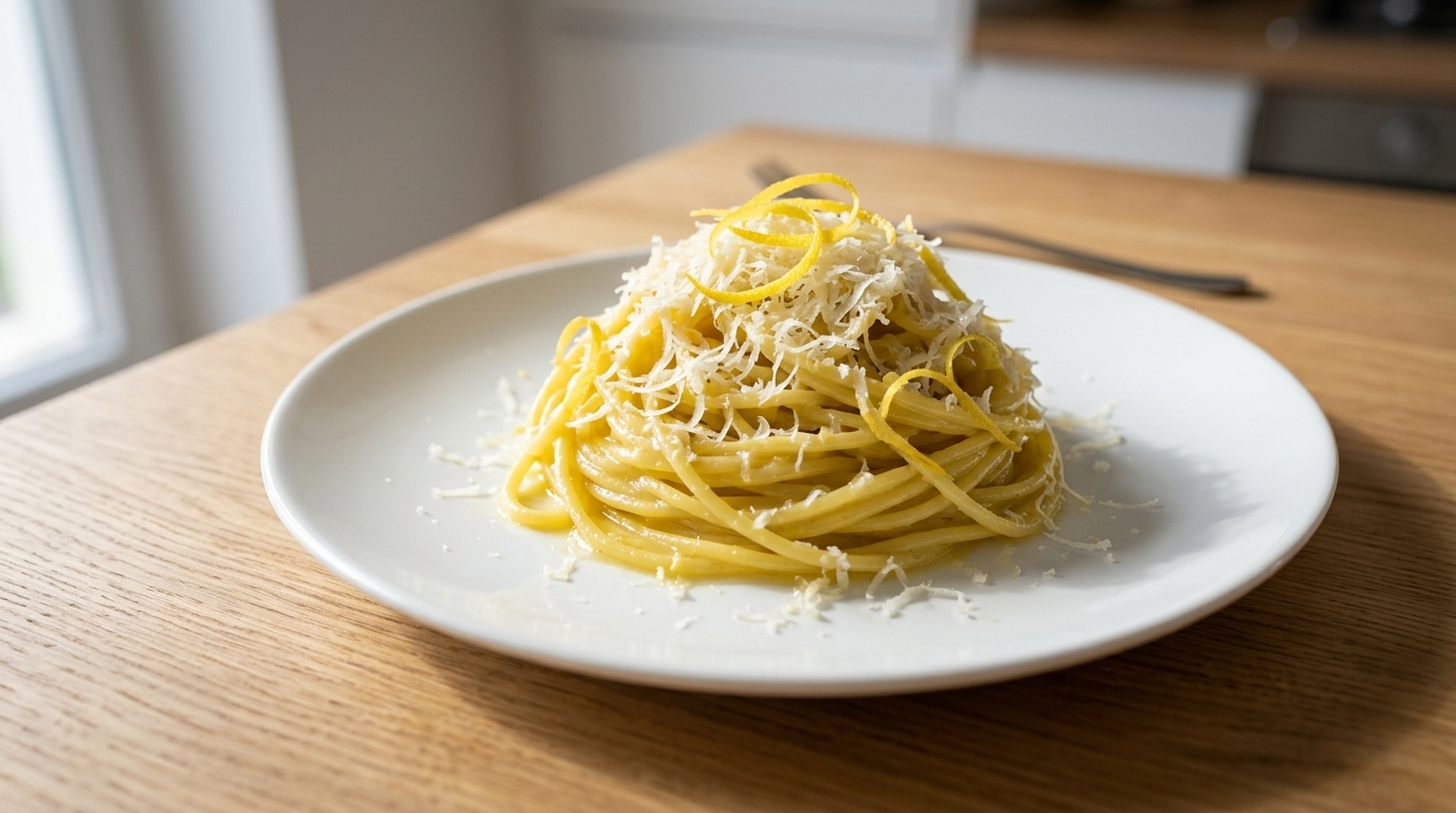 Véritables pâtes au citron d'Amalfi (Pasta al Limone)
