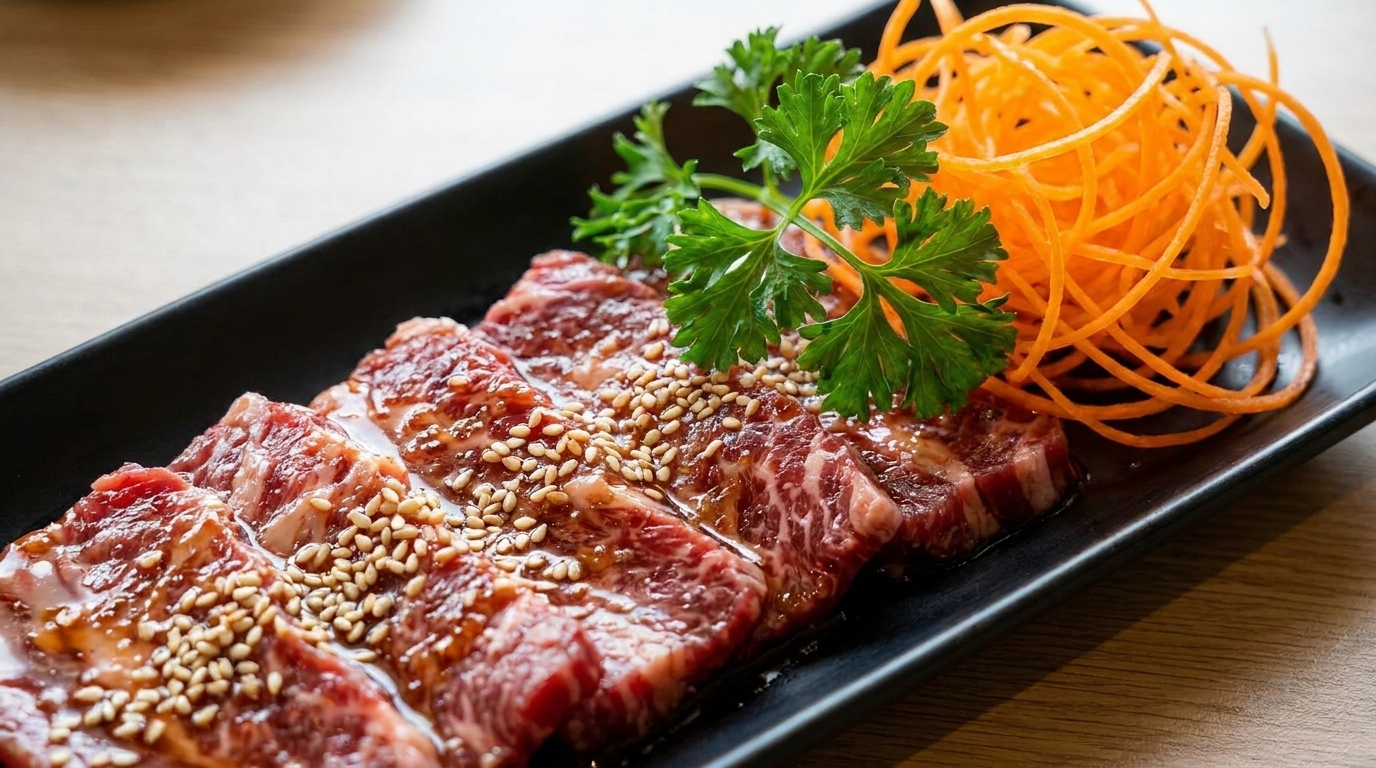 Côtelettes de bœuf façon barbecue coréen (Galbi-gui)