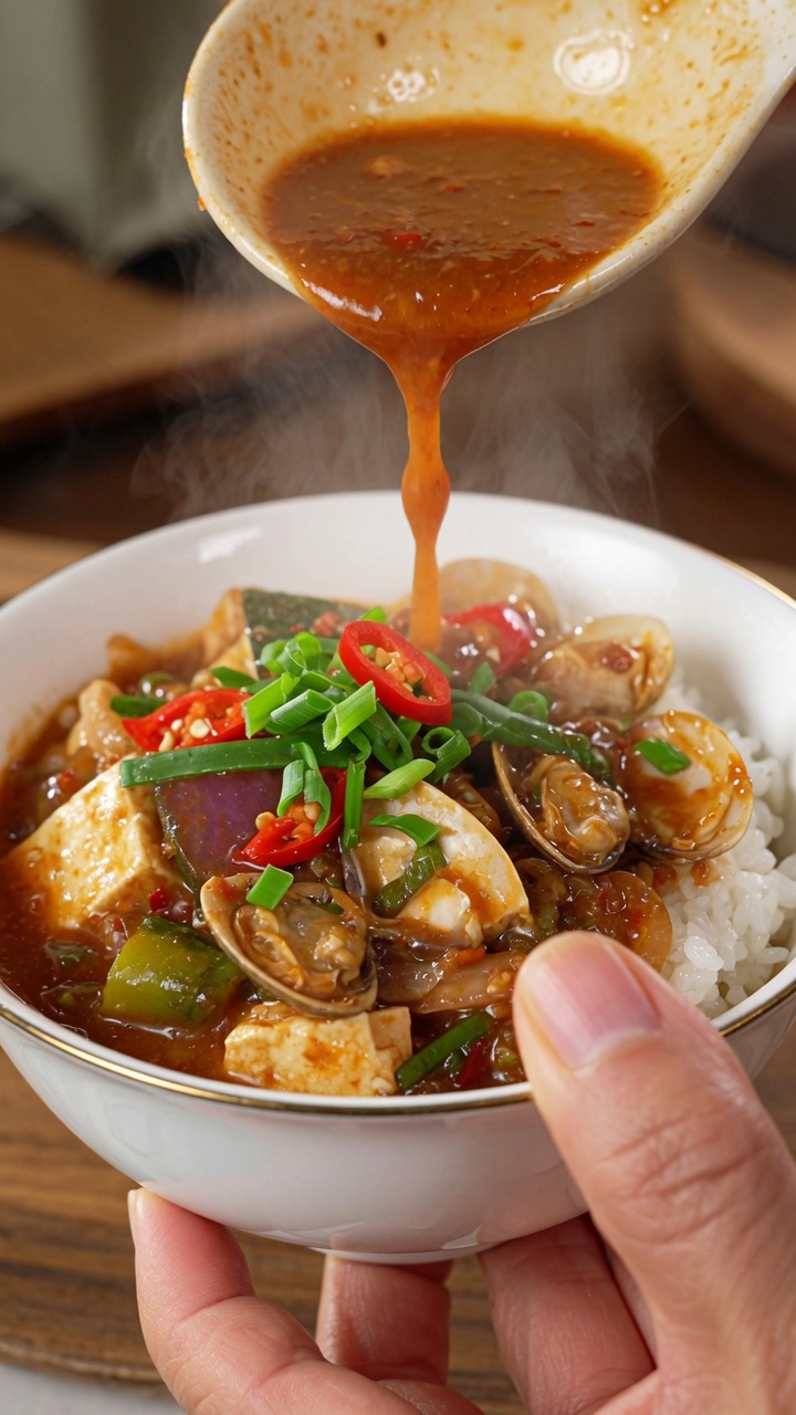 Ragoût classique coréen à la pâte de soja (Doenjang-jjigae)
