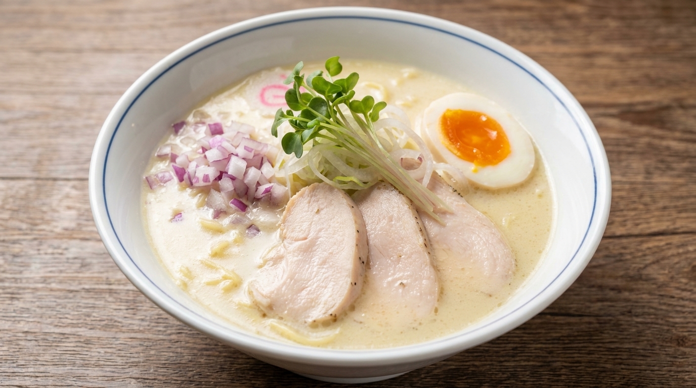 Ramen Chicken Paitan Crémeux