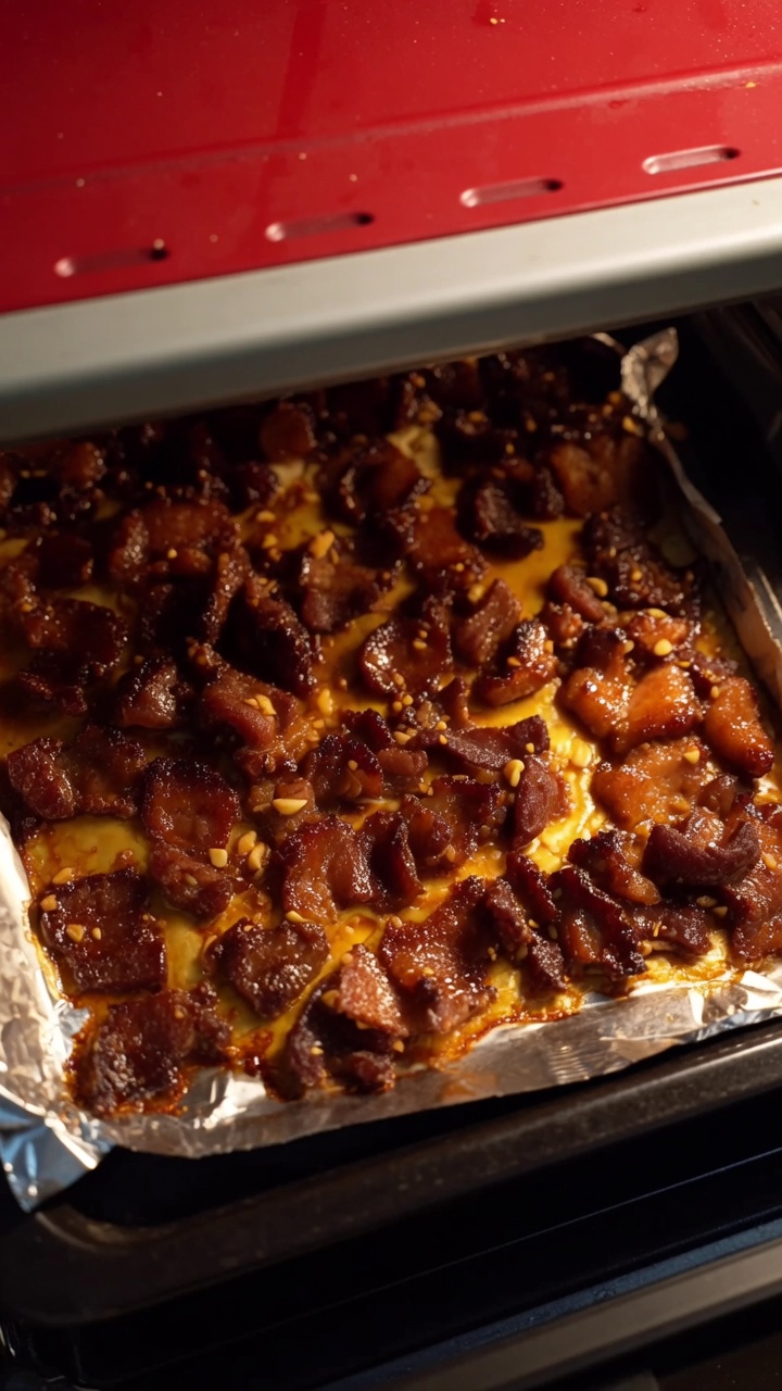 Poitrine de Porc Caramélisée au Four Facile