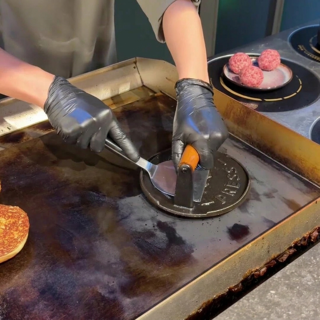 Salsa fraîche avec des dés de tomates, des oignons et de la coriandre en cours de mélange dans un bol en métal.