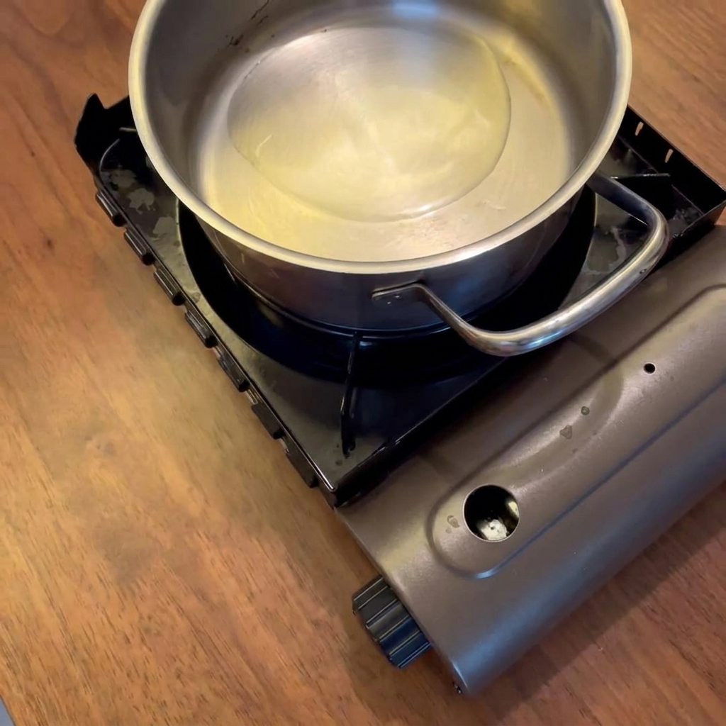 Morceaux de bacon croustillants retirés de la casserole, laissant derrière eux la graisse fondue parfumée.