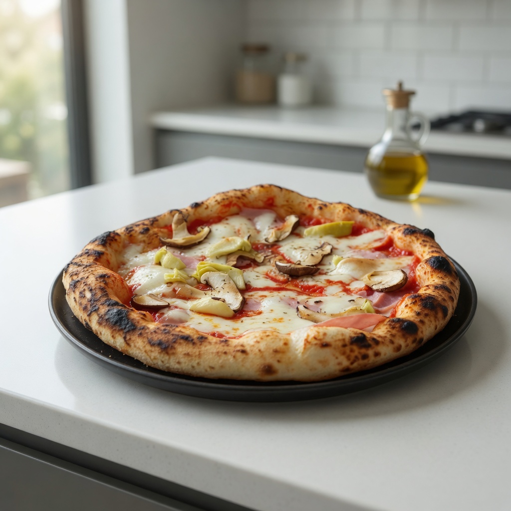 Pizza Capricciosa Traditionnelle Italienne
