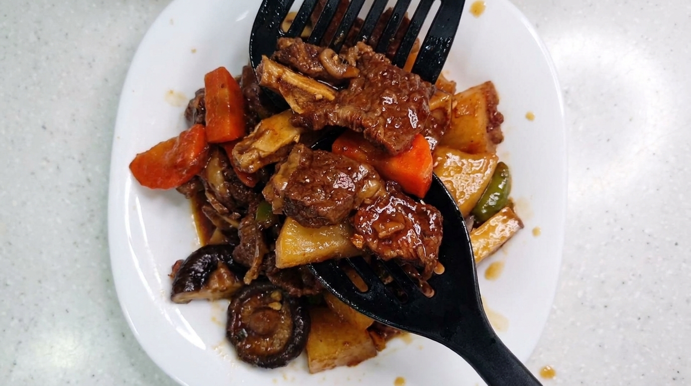 Galbi-jjim : Côtes de bœuf braisées à la coréenne