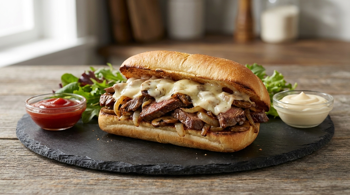 Philly Cheesesteak Maison Classique