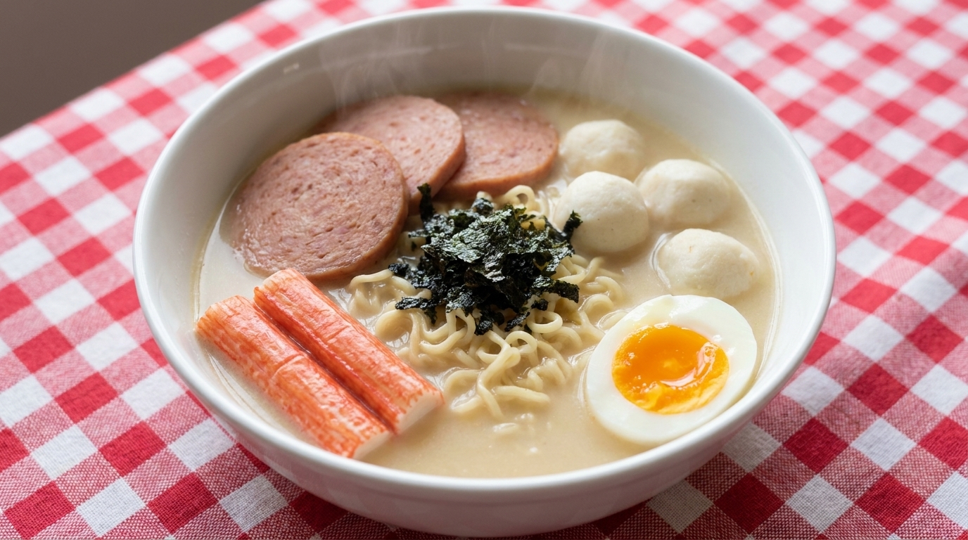 Astuce Ramen : Ramen façon Tonkotsu en 10 minutes