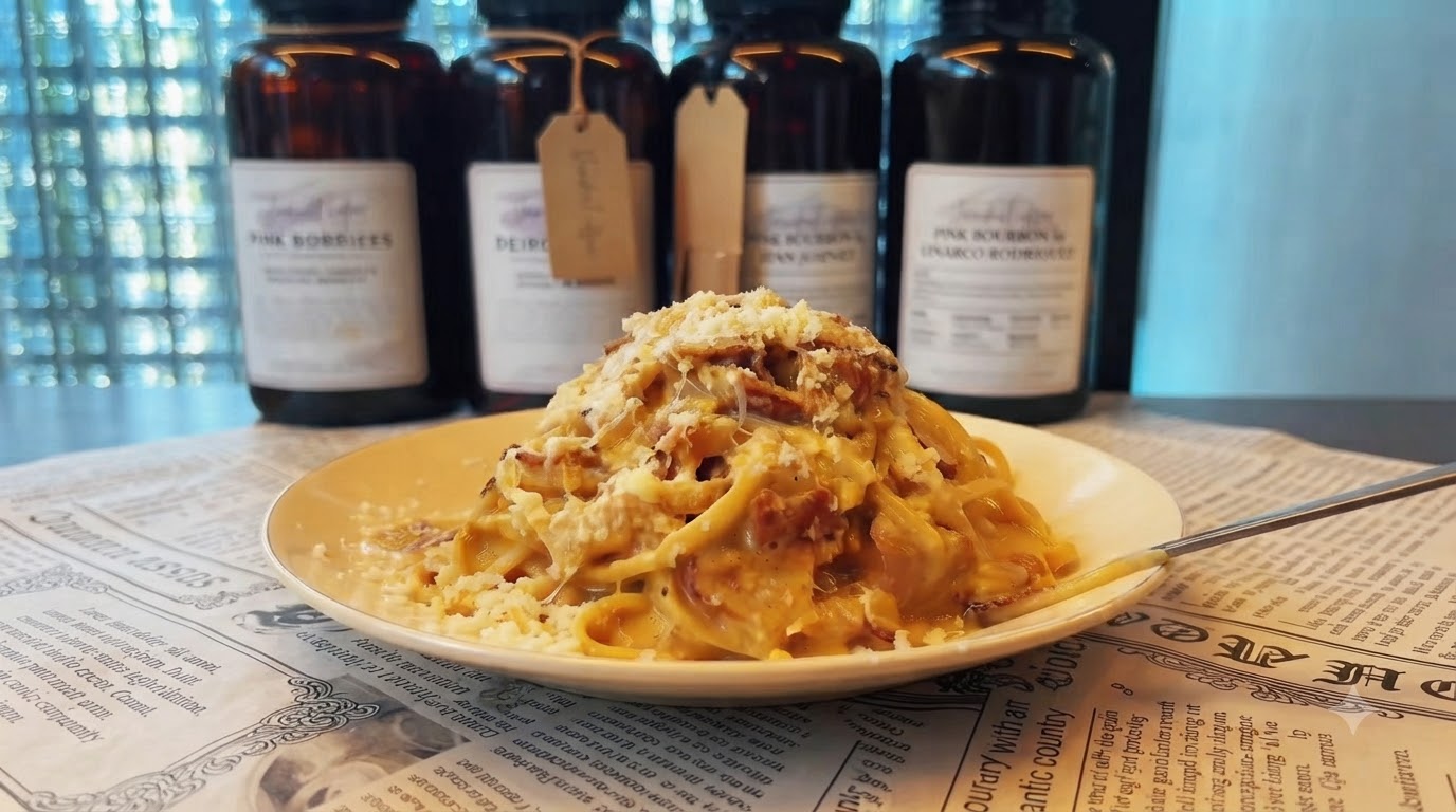 Pâtes Carbonara Crémeuses à l'Italienne