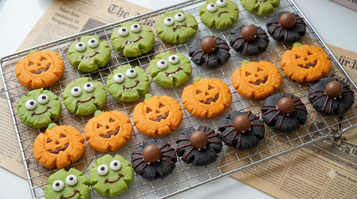 Sablés d'Halloween Effrayants Façon Margaret