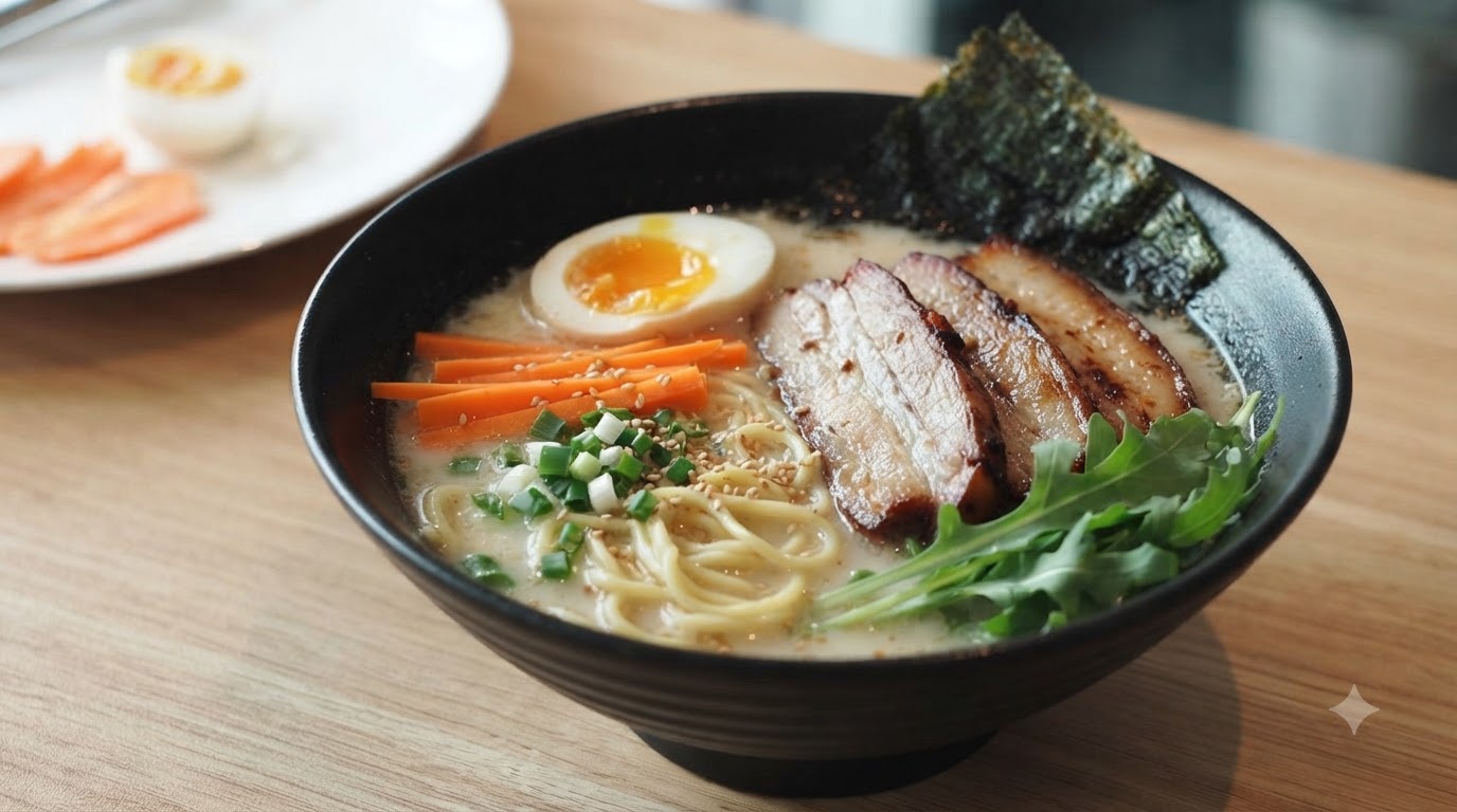 Ramen au Chashu Fumé et Bol Noir - Zenless Zone Zero