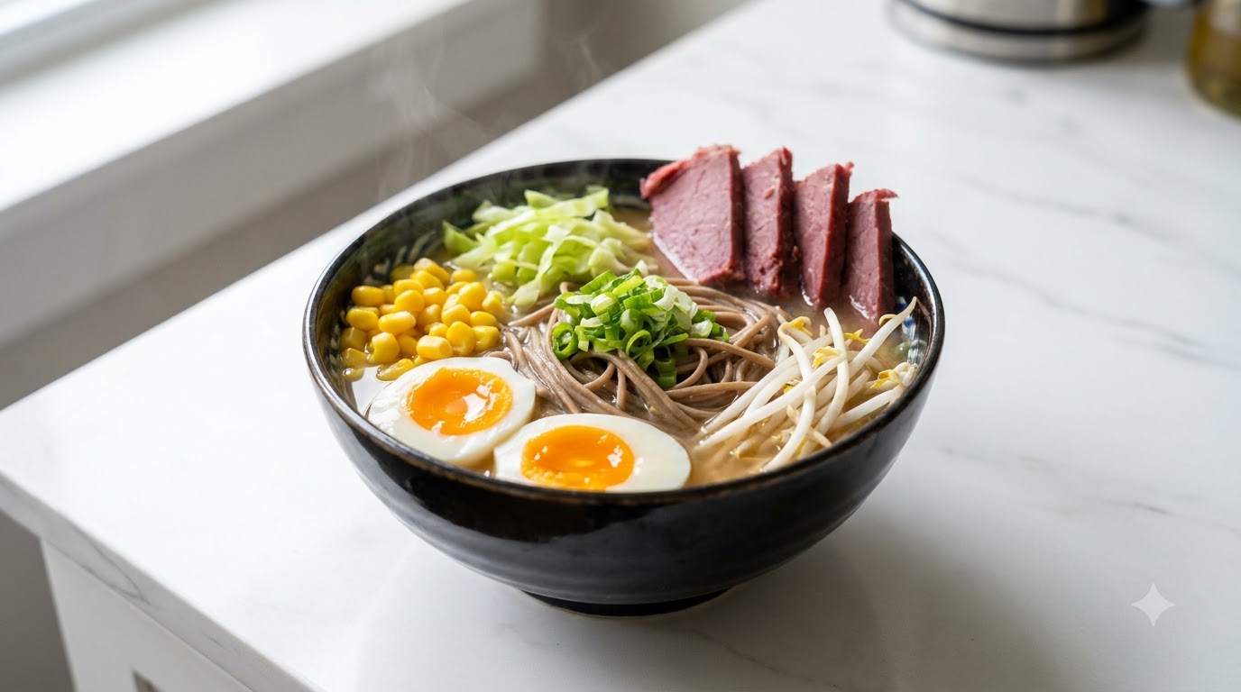 Ramen Miso Léger aux Nouilles de Sarrasin