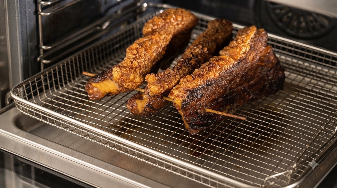 Poitrine de Porc Rôtie Croustillante à la Cantonaise (Siu Mei)