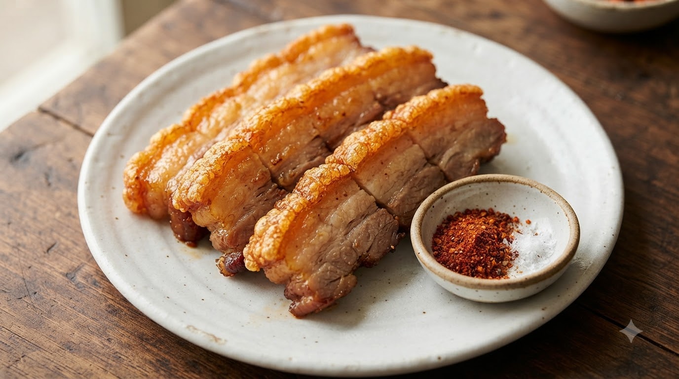 Poitrine de Porc Croustillante à l'Air Fryer