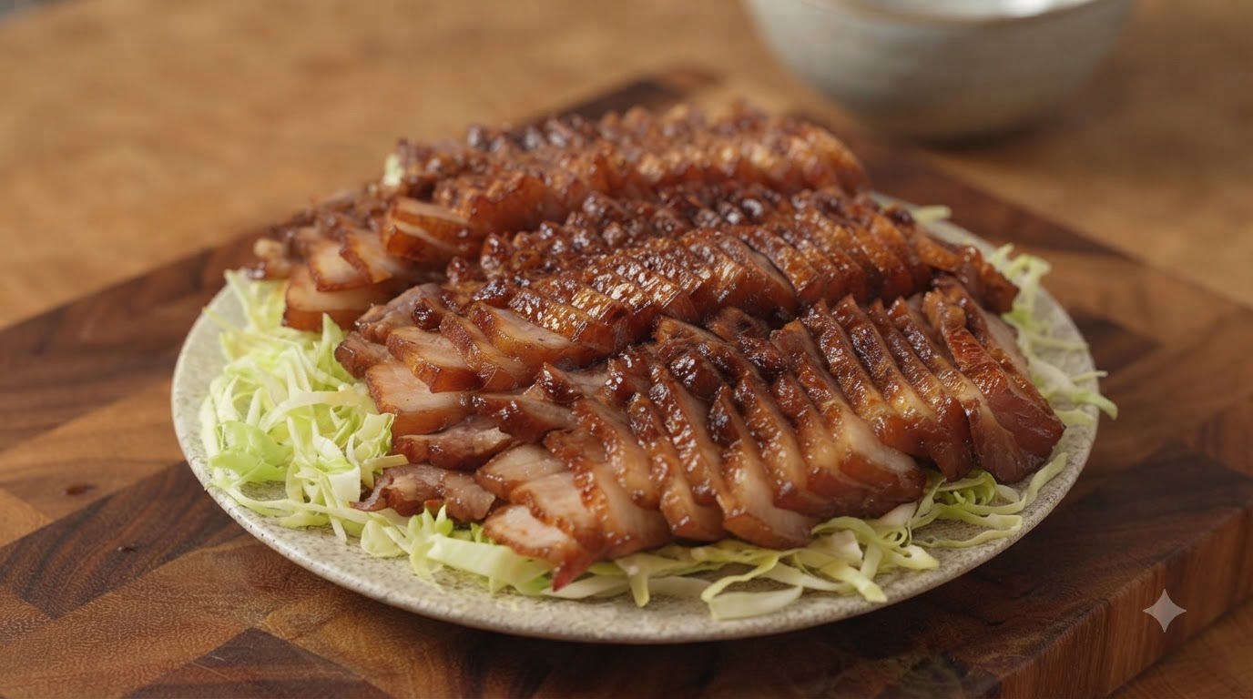 Poitrine de Porc Bouillie Sans Eau